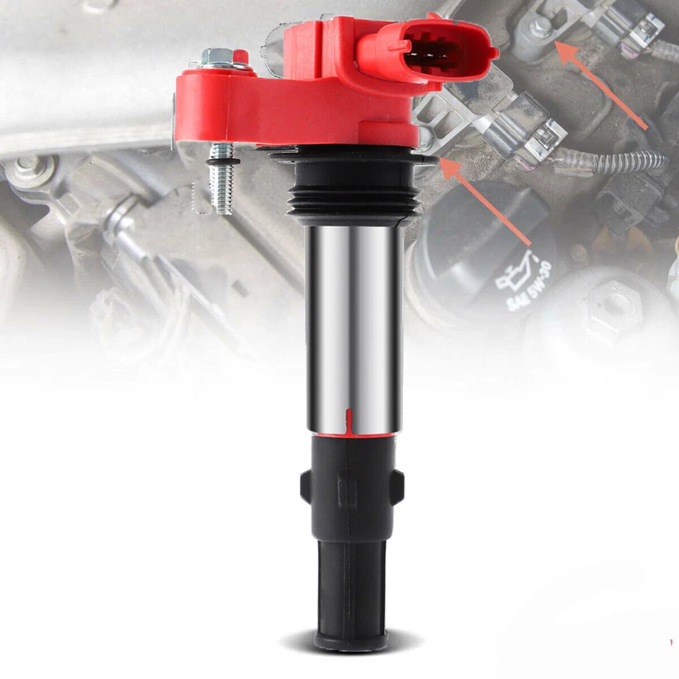 6X bobinas de encendido + 6X bujías para Chevy Traverse GMC Acadia Saturn 12583514 Foto 3 de 4