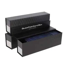 BCW QuickFold Card Boxes for Magnetics & Toploaders Magnetic Closure (3 pack)