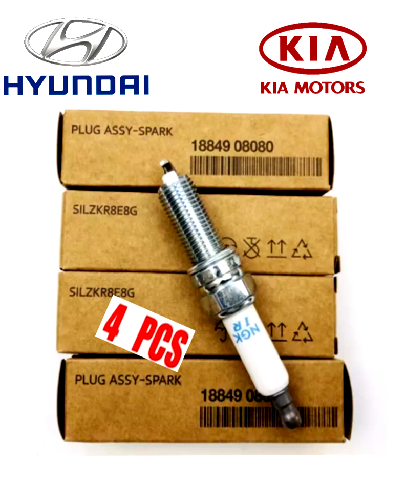 Genuine Spark Plug Set 4 pcs For HYUNDAI KIA 1.6L turbo 18849