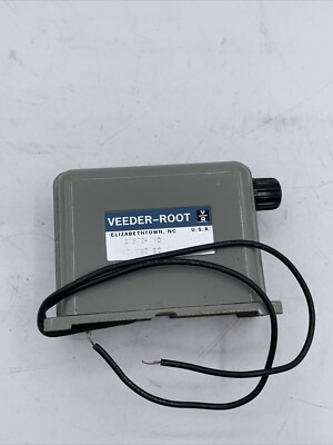 VEEDER-ROOT 120506-010 115VAC 60HZ 8W COUNTER See Pics