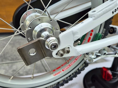 Fahrrad-Seitenrad-Adapter WOOM 3 WOOM 2 , Adapter für Stützräder der Fahrräder D - Bild 4 von 10