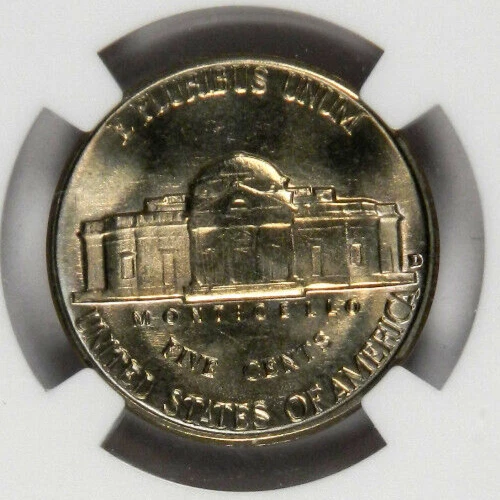 1959-D JEFFERSON NICKEL ~ SHARP SUPER GEM NGC MS67! - Image 3 of 4