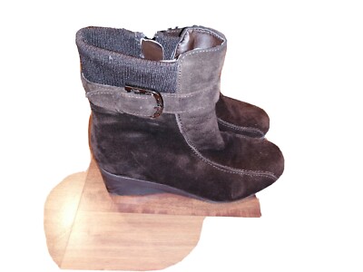 Blondo Canada Claudia Ladies Womens Waterproof Ankle Boots Brown Suede Size  7M | eBay