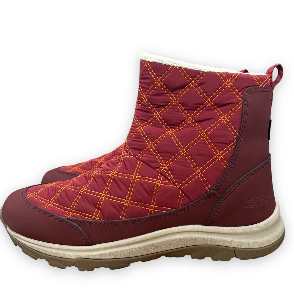 Stivali Keen donna 10 5 ruggine rabarbaro Andorra Terradora II invernali pull on