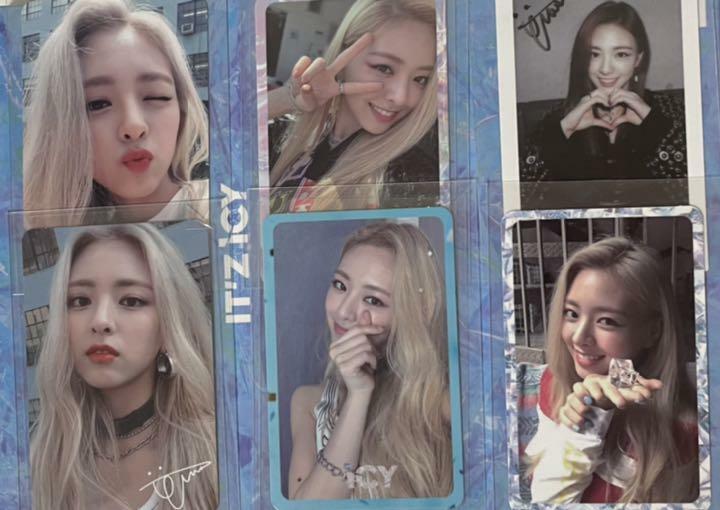 人気の itzy ユナ サノク セット icy チェキ ポラロイド 【公式通販】