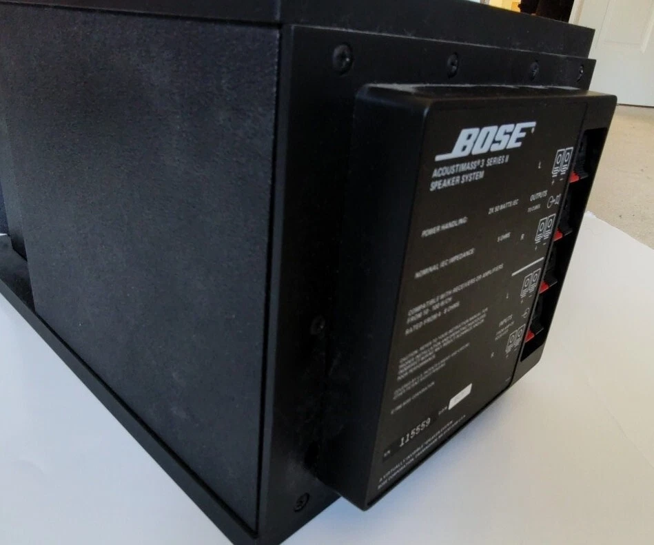 Bose powered acoustimass store 3 series ii