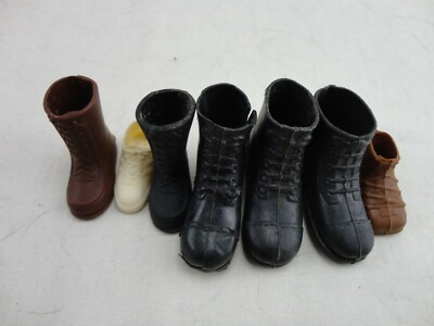 1:6 Scale Miscellaneous Non Matching Boot Lot GI Joe Big Jim
