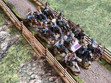28mm ACW - Confederate Cavalry Regiment - Dixon Metal / pro painted