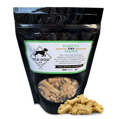 Tiny Diabetic Dog Treats | All Natural, 2 Calorie, Vet Approved Pet Snacks | ...