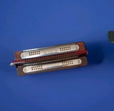 M. HOHNER HARMONICA TREMELO 4 Sided Harmonica In BOX GOOD CONDITION