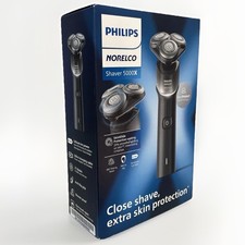 Philips Norelco X5004/84 Rechargeable Men's Facial Shaver Razor Black 5000x New