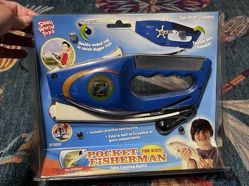 Ultra Rare 2010 New Pocket Fisherman For Kids Spin Casting Outfit 9210020