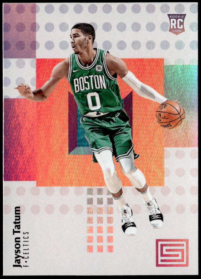 2017-18 Panini Status #128 Jayson Tatum Rookie E1