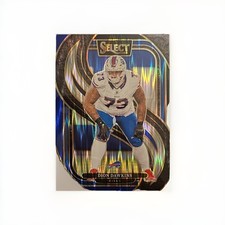 2024 Panini Select - Premier Level Dion Dawkins #152 Black & Blue Shock Prizm