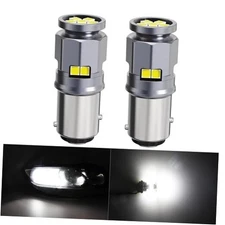 1157 LED Bulb for Turn Signal Brake Tail Lights 6000K BAY15D P21/5W 1016 White