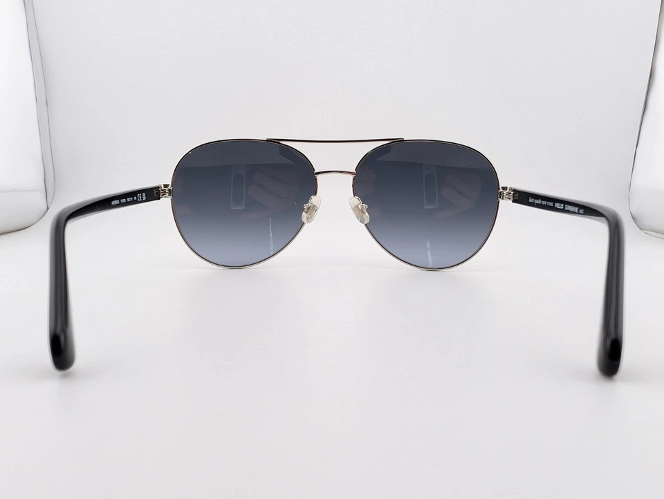 Kate Spade Sunglasses, Averie/S 0109O Polished Silver/Black, 58-15-140, Metal - Image 4 of 4