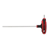KS Tools Ergotorqueplus T-Griff-Innensechskant-SchlüSsel 4 Mm Mit Zwei Klingen
