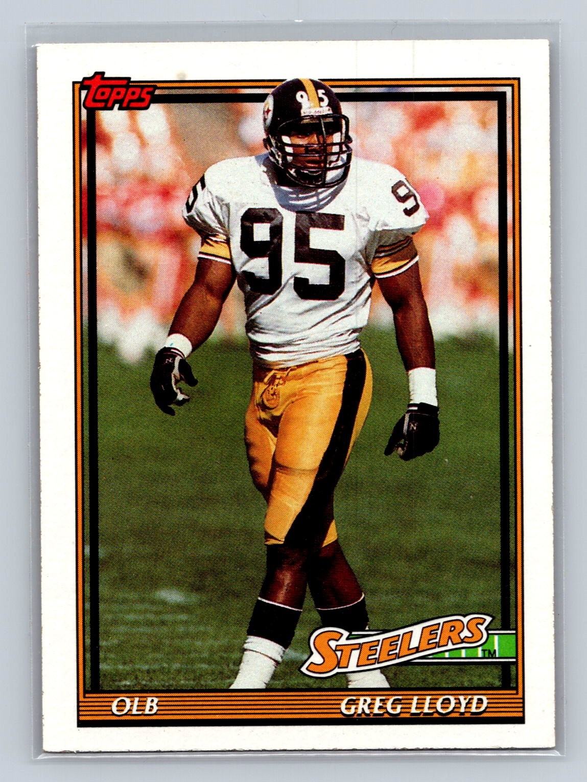 1991 Topps #303b Greg Lloyd