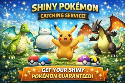 Pokémon GO Shiny Catching Service | 10 Guaranteed Shinies | Overnight Delivery 