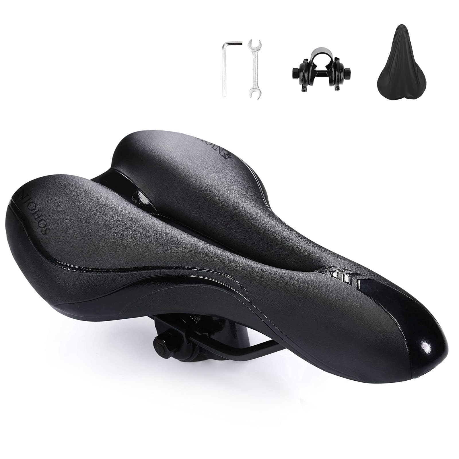 ENJOHOS Sella MTB Antiprostata Comoda, Sella Bici da Corsa Impermeabile, Sellino