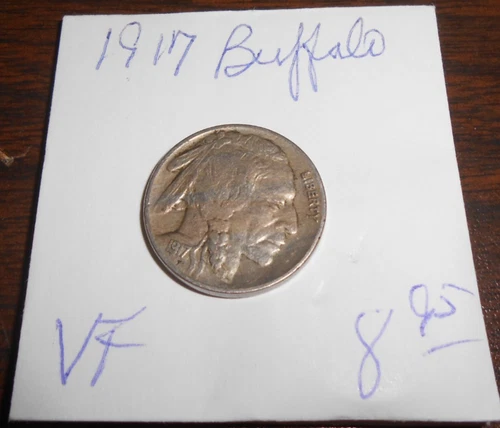 1917 BUFFALO NICKEL - VERY FINE