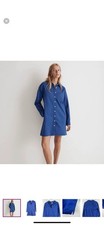 Madewell Mini Chino Shirtdress Long Sleeve Button up Cotton Medium women’s