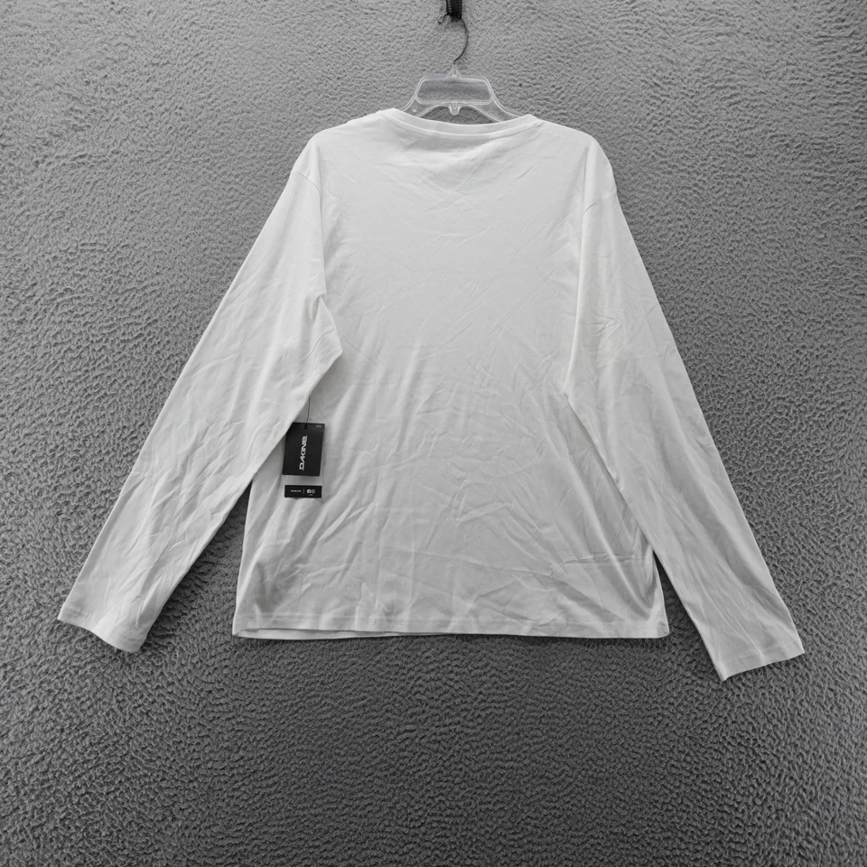 Camiseta DAKINE Para Hombres Talla XL Manga Larga Cuello Redondo Blanca Exterior Nueva Con Etiquetas Foto 2 de 4