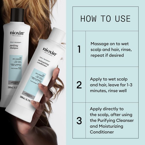 Trial Size Scalp Recovery Kit with Pyrithione Zinc - For Flaky & Itchy Scalp - Picture 8 of 12