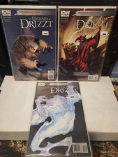 HTF IDW Comics Dungeons & Dragons: Legend Of Drizzt 2,3, & 4 RI 1:10 Variants