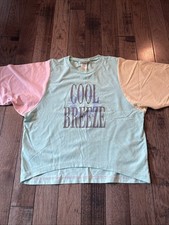 Vintage women’s crop top size medium cool breeze made in USA