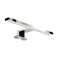 Led Spiegelleuchte IP44 4100 K B: 30 Cm Chrom 2 AufsäTze Lampe Bad Spiegel