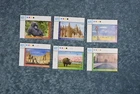 2012 World Heritage Africa Singles Set - N1051-1052, G556-557, A518-519 - MNH