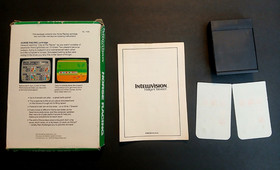 Horse Racing Mattel Intellivision CIB Complete in Box w Overlays Tested Works