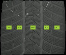 275/35 R22 104Y Winterreifen Vredestein Wintrac Pro 6mm DOT 3522/2723 - 2 REIFEN