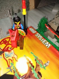 LEGO Castle: Dark Dragon's Den (6076) With Instruction Manual.