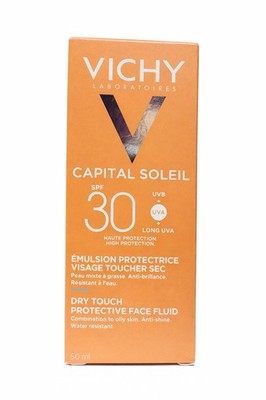 Vichy Capital Soleil Dry Touch Protective Face Fluid SPF30 - 50ml