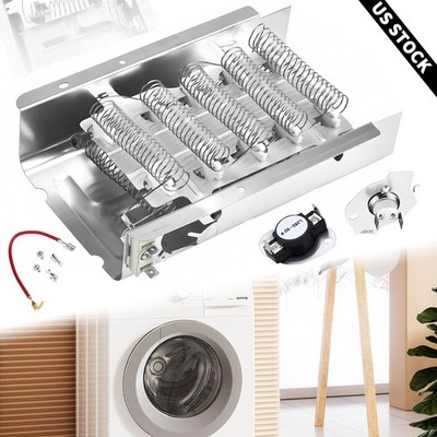 279838 & 279816 Dryer Heating Element and Thermostat Combo Pack For Home AAH