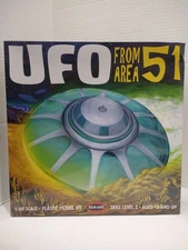 Polar Lights #982 UFO from Area 51 - 1/48 Scale Plastic Model Kit