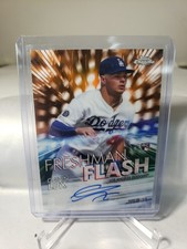 2020 TOPPS CHROME RK ORANGE FRESHMAN FLASH SP GAVIN LUX 10/25 NO. FFA-GL