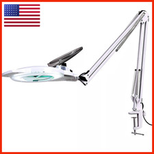 Kirkas 10X Led Magnifying Lamp Clamp 2200 Lumens Dimmable Super Bright Daylight