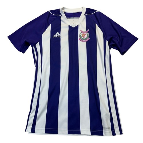 Adidas Soccer Jersey Women S Purple White USA Valladolid FC Sporty Athleisure