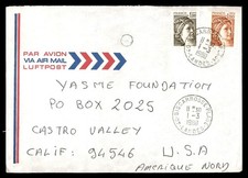 Mayfairstamps France 1980 Biscarrosse to Castro Valley CA Cover aaw_28857