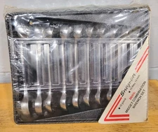 Snap On OXIM710B NEW SEALED 10 Piece 12 Pt Metric Midget Combination Wrench Set