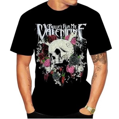 Bullet For My Valentine T-Shirt 3D Druck Grafik Tee Polyester Shirts
