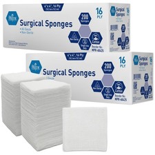 MED PRIDE 4x4 Surgical Sponges Non-Sterile Gauze Pads  8  16 Ply  400-800ct