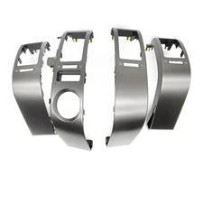 4Pcs L & R Center A/C Dash Air Vent Cover Trim Panel For 2004-2009 Toyota Prius