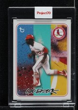 2021 Project 70 Online Exclusive Lou Brock Futura (1969 Topps Baseball) HOF 0wa0