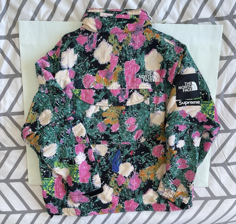 Supreme X The North Face Trekking Convertible Jacket Floral Sz M 100 % Authentic - Image 2 of 4