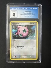 CGC 8 - Jigglypuff Reverse Holo EX Crystal Guardians #53/100