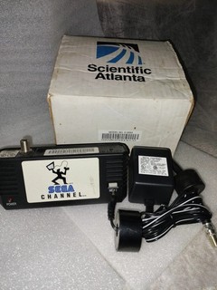 Sega Channel D 9593 For Genesis Console Authentic With Power Supply Adapter